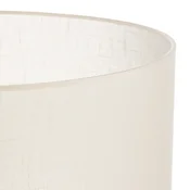 HELAM Svetilka Alba, O 45 cm, E27, ekru - Dnevna soba/jedilnica - ecru - Tkanine/tekstil