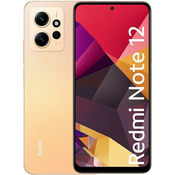 XIAOMI pametni telefon Redmi Note 12 4G 8GB/256GB, Gold