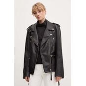 Usnjena biker jakna Remain Biker Leather Jacket