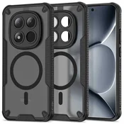 Tech-protect Rugged Shield MagSafe maska za Xiaomi Poco M8 Pro / Redmi Note 15 Pro Plus 5G, crna