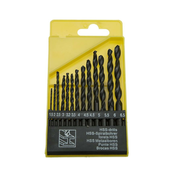 Vrtalnik za kovino HSS 1,5-6,5 mm komplet 13 kosov.