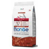 MONGE Suva hrana za odrasle pse malih rasa sa ukusom jagnjetine, riže i krompira Mini Adult Lamb 800g