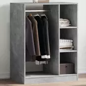Vidaxl vidaXL Garderobna omara, hrast sonoma, 77x48x102 cm