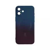 CELLECT Magnetski design case iPhone 16 Plus sötétkék-rózsaszín