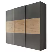 Ormar Sa Kliznim Vratima Includo 249/222/68 cm antracit, hrast artisan