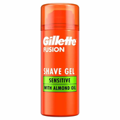 Gillette Fusion Sensitive Gel za brijanje, 75ml