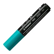 Akrilni marker STABILO FREE Acrylic T800C Klinasta konica 4-10 mm - modro zelen