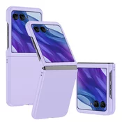 Maska za Motorola Razr 50 Ultra Flip ljubicasta