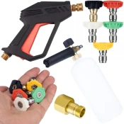 Rosfix ROSFIX SET BRIZGALNA GLAVA Z M22, 5 CURKI, EASY!LOCK ADAPTER IN 1L PENEČ | DO 275 BAR, ZA KÄRCHER HD, (5000036470)
