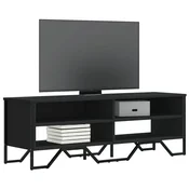 TV ormaric crni 122 x 34 x 41 cm od konstruiranog drva