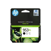 HP 953XL originalna črna kartuša z visoko zmogljivostjo