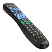 LINQ Univerzalni daljinski upravljalnik TV/SAT/DVD/CBL/AUX/VCR, LinQ - črn, (5000019209)