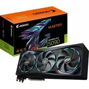 Gigabyte Grafična kartica AORUS GeForce RTX 5090 MASTER 32G, 32GB GDDR7, PCI-E 5.0