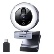 Ugreen 2K spletna kamera z LED lučko, 1440p@30fps