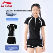 Li-Ning Dvodelni kupaci kostim za devojcice, Crni
