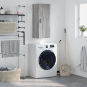 Vidaxl vidaXL Stenska omarica siva sonoma hrast 34,5x34x90 cm