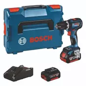 Akumulatorska vibraciona bušilica - odvrtac Bosch GSB 18V-90 C; 2x5,0Ah; L-Boxx (06019K6106)