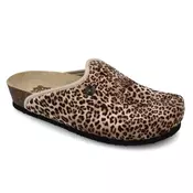 Grubin Caki ženska klompa pliš classic leopard 41 ( A066024 )