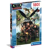 Kako izuriti zmaja 180-delni super puzzle - Clementoni