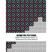 Geometric Patterns - Adult Coloring Book Vol. 13