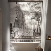 Karman LED zunanja obesna svetilka Ikonika, črna, O 40 cm, IP55 - Dizajn - črna mat - Aluminij