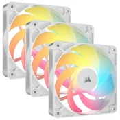 Ventilator za ohišje CORSAIR RS120-R ARGB Reverse, 3x 120mm PWM, bel
