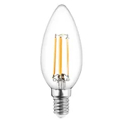 LUMILED 10x LED žarnica E14 svečka B35 7W = 60W 806lm 4000K nevtralna 360° žarnica z žarilno nitko