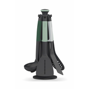 Joseph Joseph komplet kuhinjskih pripomočkov s stojalom Elevate Sage (7-pack)