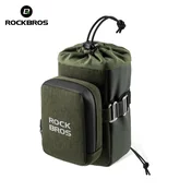 ROCKBROS Sakwa, torba rowerowa 2 w 1 z regulowanym elastycznym paskiem 30130090 zielona