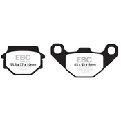 Klocki hamulcowe EBC FA067R (kpl. na 1 tarcze) (odpowiednik PROX 37.105002)