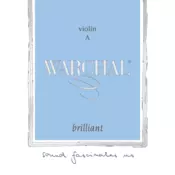 901B Warchal Brilliant E pojedinacna žica za violinu