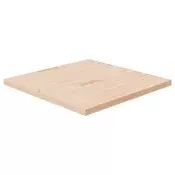 Cetvrtasta stolna ploca 90x90x4 cm netretirana hrastovina