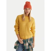 Roxy Pulover Coming Home ERJSW03666 Rumena Regular Fit