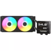 COUGAR Poseidon Vistek Pro ARGB 240 AiO Liquid Watercooling - Black - CGR-PSDVPRGB-B-240