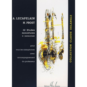 LECAPELAIN:32 ETUDES MINIATURES