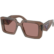 PRADA Ženske naocare za sunce 0PR 23YS 17O60B 51, Smeda