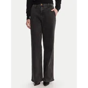 Artigli Jeans hlače Palazzo Vita Alta ADDE003646 Črna Wide Leg