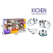 Set za igru - kuhinjski sudovi - metalni ( MKO084458 )