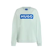 HUGO Majica Classic modra/meta