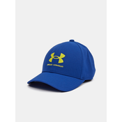 Kapa za tenis Under Armour Boys Armourvent Stretch Cap - blue mirage/starfruit