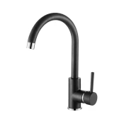 Concept BDG3334BC - Pipa za pomivalno korito 33,5 cm granit/črna