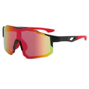 Kolesarska očala Techsuit 9337 z UV zaščito, unisex - rdeča