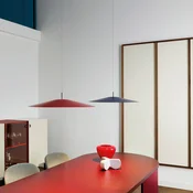 Luceplan Koine LED viseča luč 927 O110cm modra - Dnevna soba/jedilnica - Dizajn - Kovina