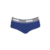 VIVID Bikini hlačke modra/bela