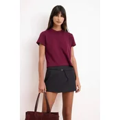 Trendyol Milla Ženska majica TWOSS26TS00197, Bordo