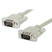 ROLINE Roline VGA priključni kabel VGA 15-polni vtič 3.00 m siva 11.01.6630 zaščiten\, lahko se privije VGA kabel, (20419321)