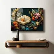 Wallity Dekorativna slika na kaljenom staklu, 50x70cm, Šarena