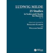 MILDE:25 STUDIES IN SCALES AND CHORDS FOR BASSOON OP.24