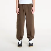 Superge Nike Solo Swoosh Mens Cuffed Fleece Pants Dark Hazel/ White L