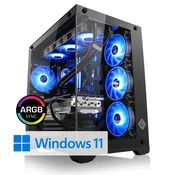 CSL Computer CSL Gaming PC M11070H, AMD Ryzen 5 9600X (6x3900 MHz), GeForce RTX 4060, 16 GB DDR5-RAM, SSD 1 TB, Windows 11 Home, (5000312623)